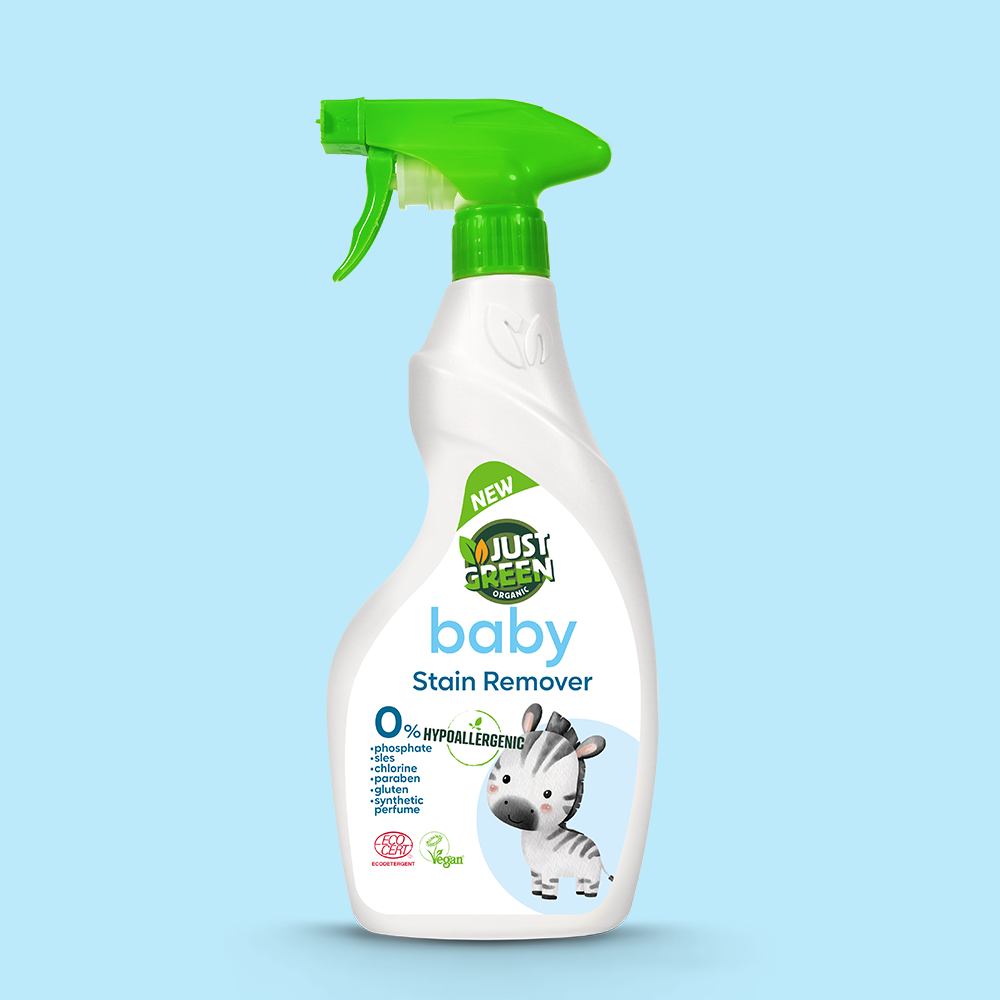 Stain removal for babies